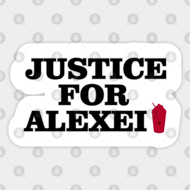 Justice for Alexei Sticker by Selinerd